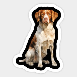 Brittany Spaniel Sticker